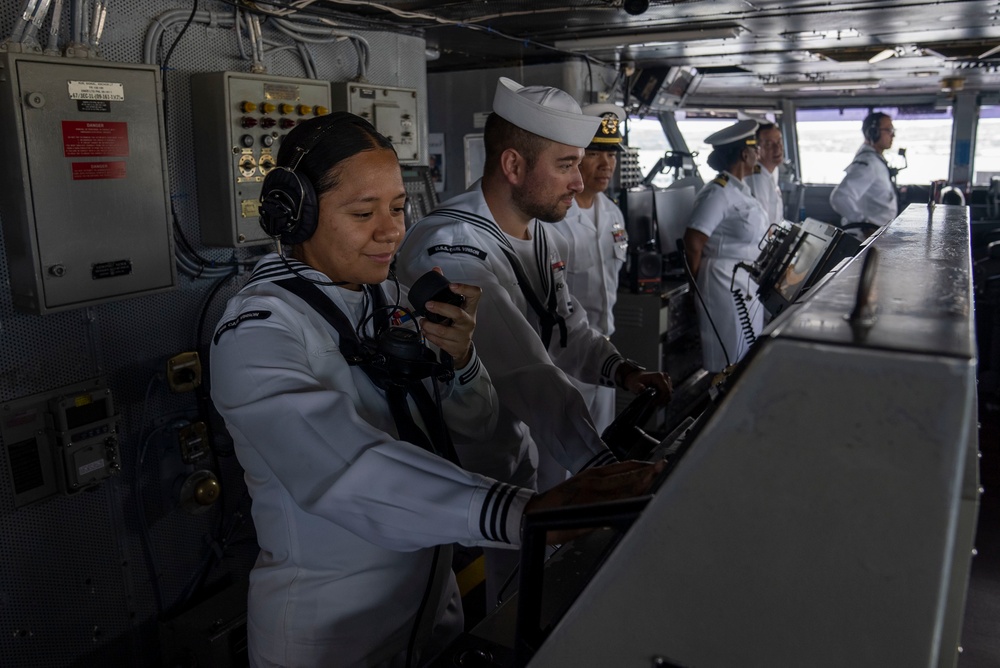 Dvids - Images - Rimpac 2024: Uss Carl Vinson Departs Pearl Harbor 