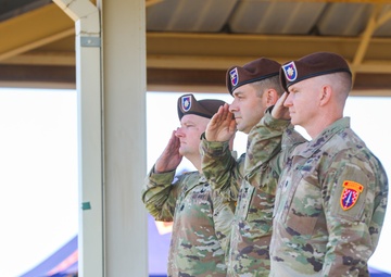Third Security Force Assistance Brigade, 4th Battalion Change of Command Ceremony