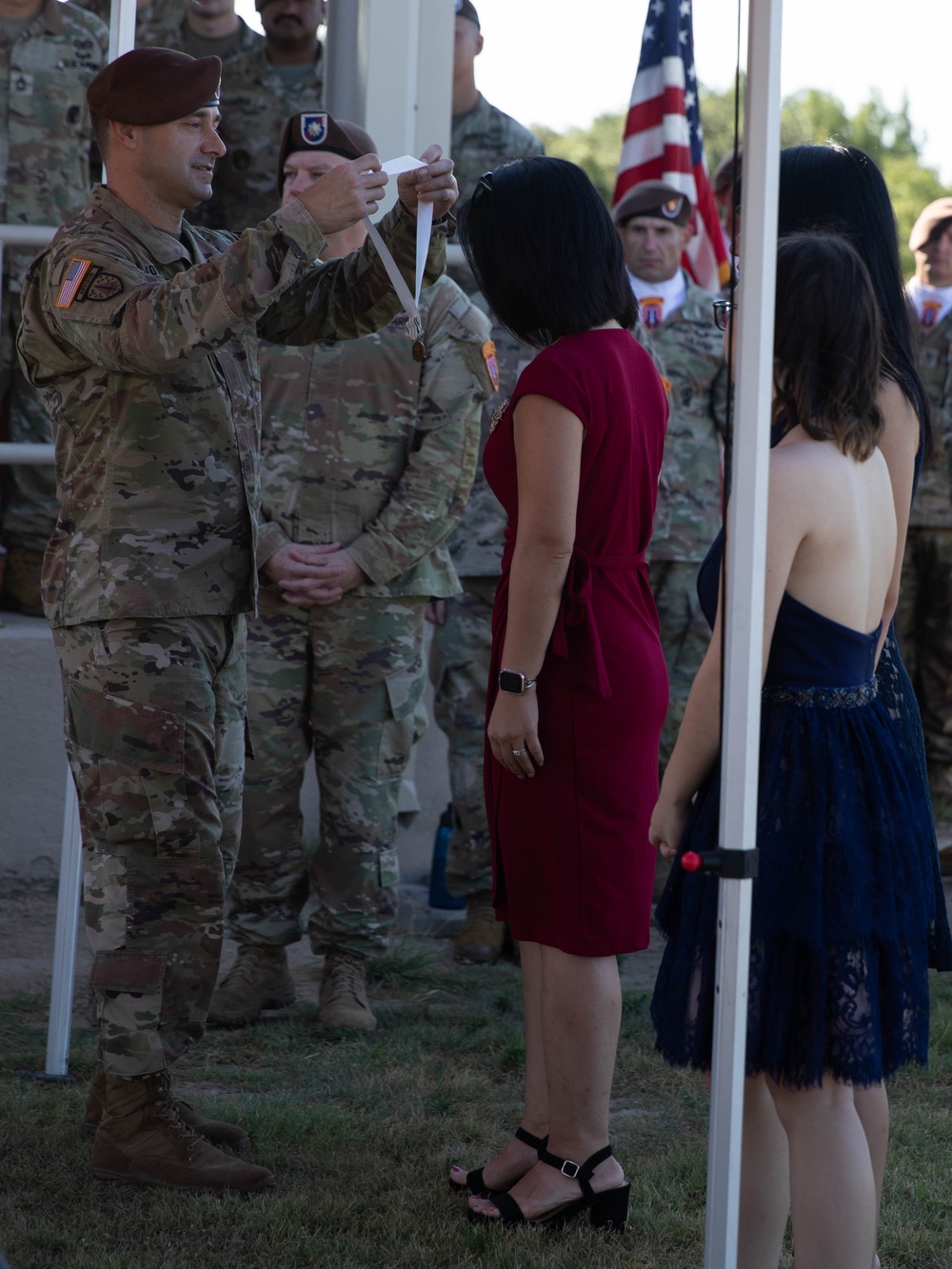 Third Security Force Assistance Brigade, 4th Battalion Change of Command Ceremony