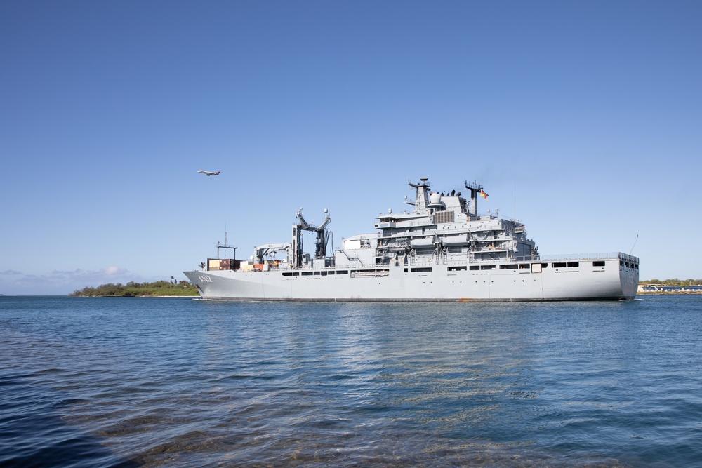 RIMPAC 2024: FGS Frankfurt Am Main departs Pearl Harbor, begins Force Integration phase