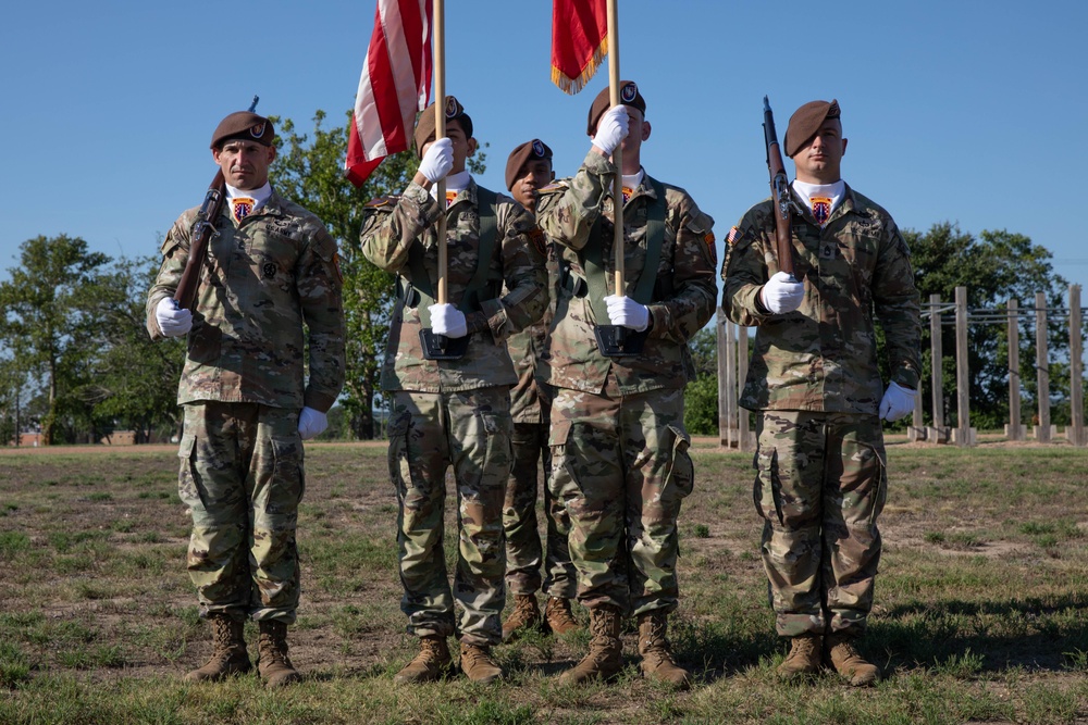 Third Security Force Assistance Brigade, 4th Battalion Change of Command Ceremony