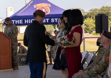 Third Security Force Assistance Brigade, 4th Battalion Change of Command Ceremony