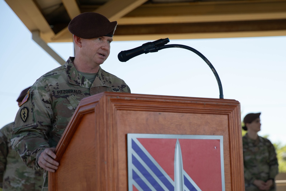 Third Security Force Assistance Brigade, 4th Battalion Change of Command Ceremony