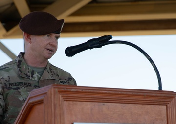 Third Security Force Assistance Brigade, 4th Battalion Change of Command Ceremony