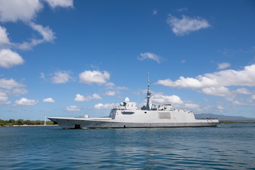 DVIDS Images RIMPAC 2024 FS Bretagne departs Pearl Harbor, begins