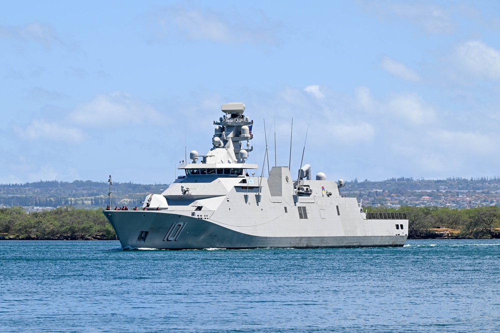 RIMPAC 2024: ARM Benito Juárez departs Pearl Harbor, begins Force Integration phase