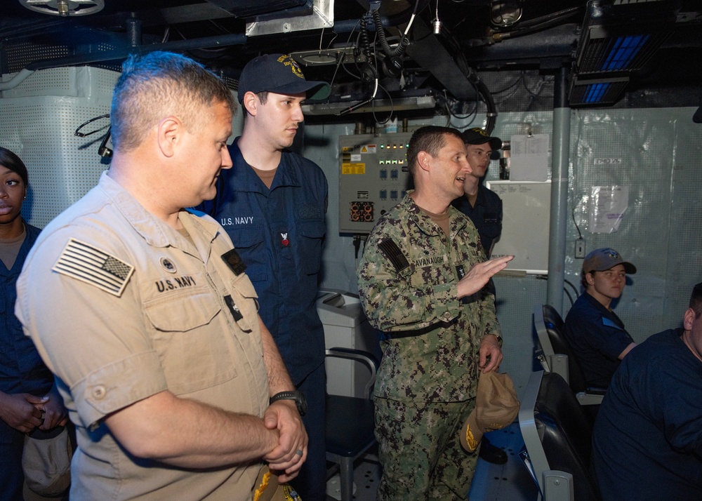 RADM Cavanaugh Visits Japan Destroyers