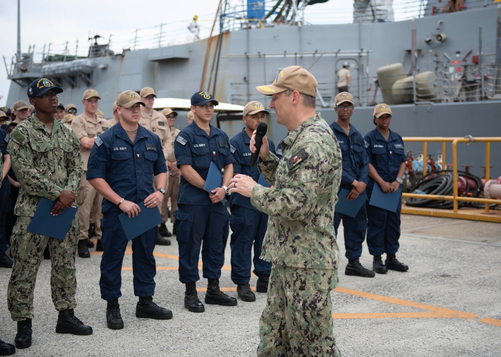 RADM Cavanaugh Visits Japan Destroyers