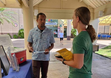 NCTF-RH Hosts Drinking Water Information Booth at the Hickam Exchange