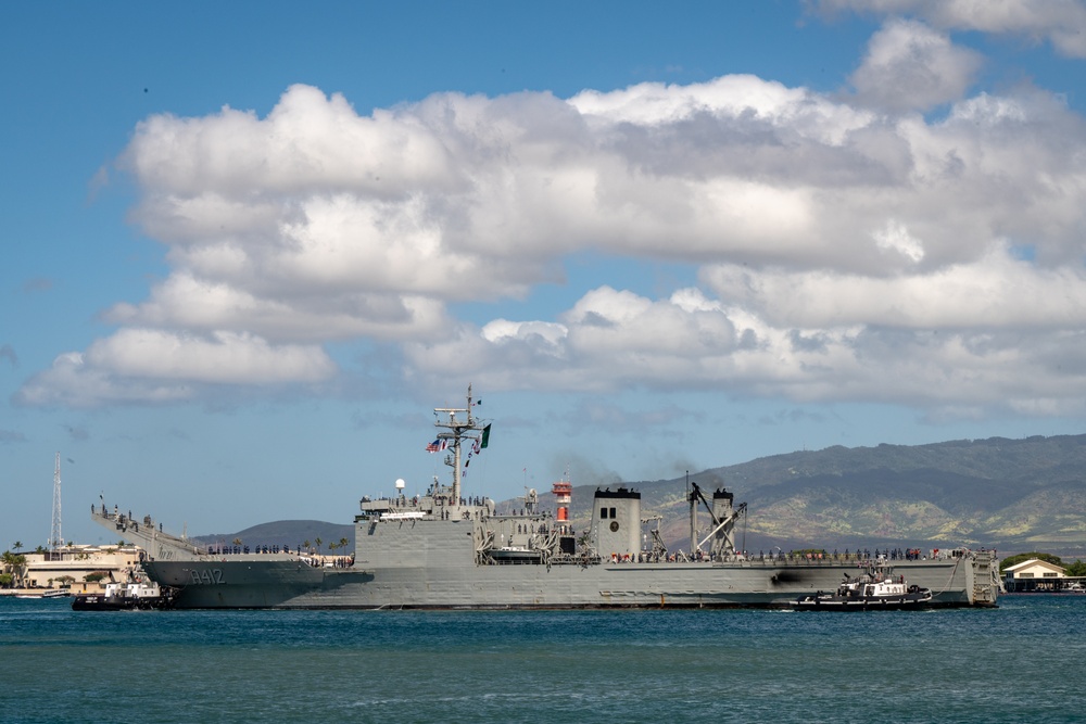 DVIDS - Images - RIMPAC 2024: ARM Usumacinta departs Pearl Harbor ...