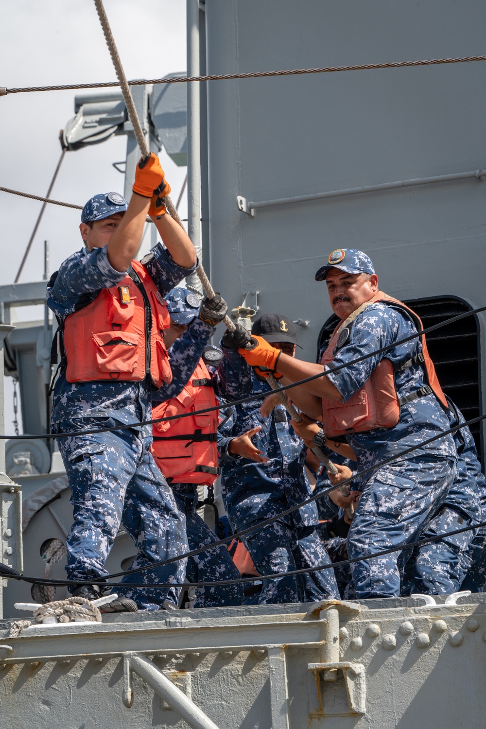 ARM Usumacinta (A-412) begins Force Integration phase of RIMPAC 2024