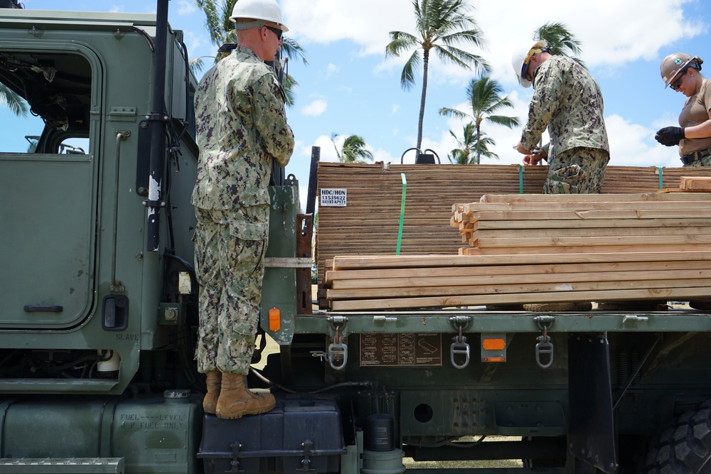 SeaBees Build Hospital