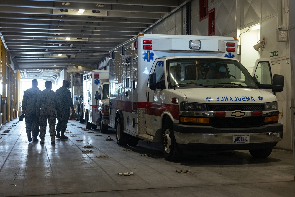 US Naval Hospital Okinawa receives three ambulances from Camp Humphreys