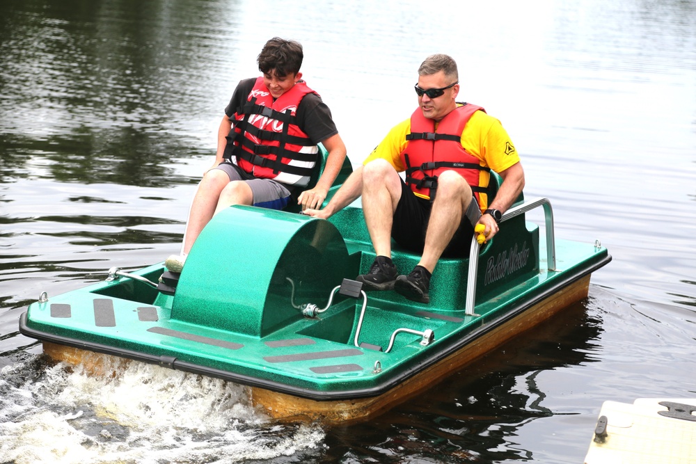 Fort McCoy’s June Triad Nights event held at Suukjak Sep Lake with Lake Adventure Water Relay