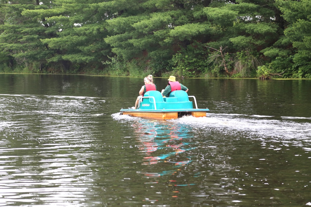 Fort McCoy’s June Triad Nights event held at Suukjak Sep Lake with Lake Adventure Water Relay