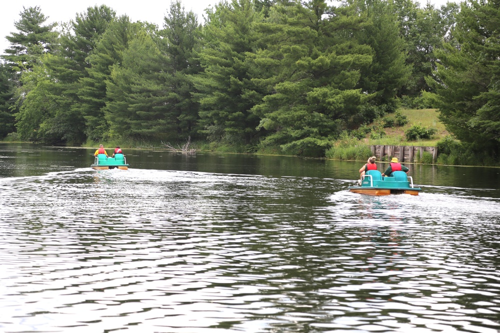 Fort McCoy’s June Triad Nights event held at Suukjak Sep Lake with Lake Adventure Water Relay