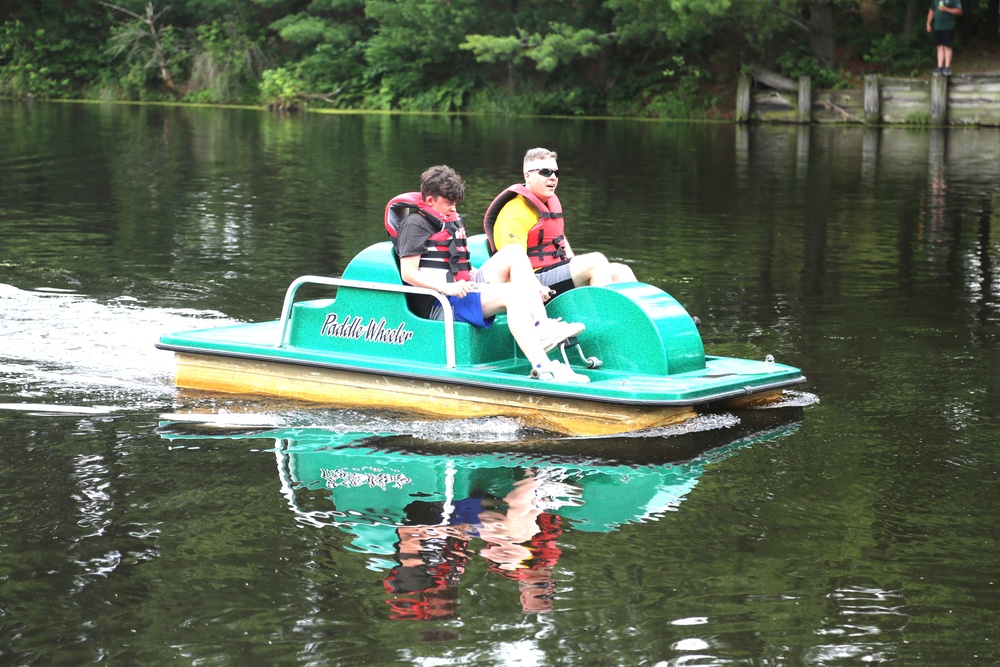 Fort McCoy’s June Triad Nights event held at Suukjak Sep Lake with Lake Adventure Water Relay