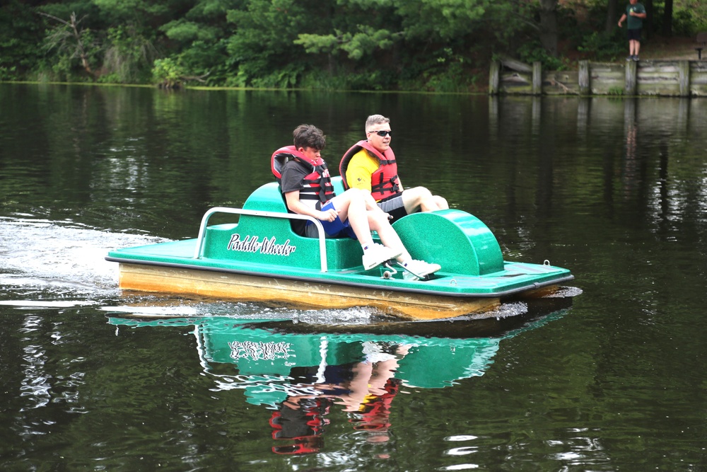 Fort McCoy’s June Triad Nights event held at Suukjak Sep Lake with Lake Adventure Water Relay