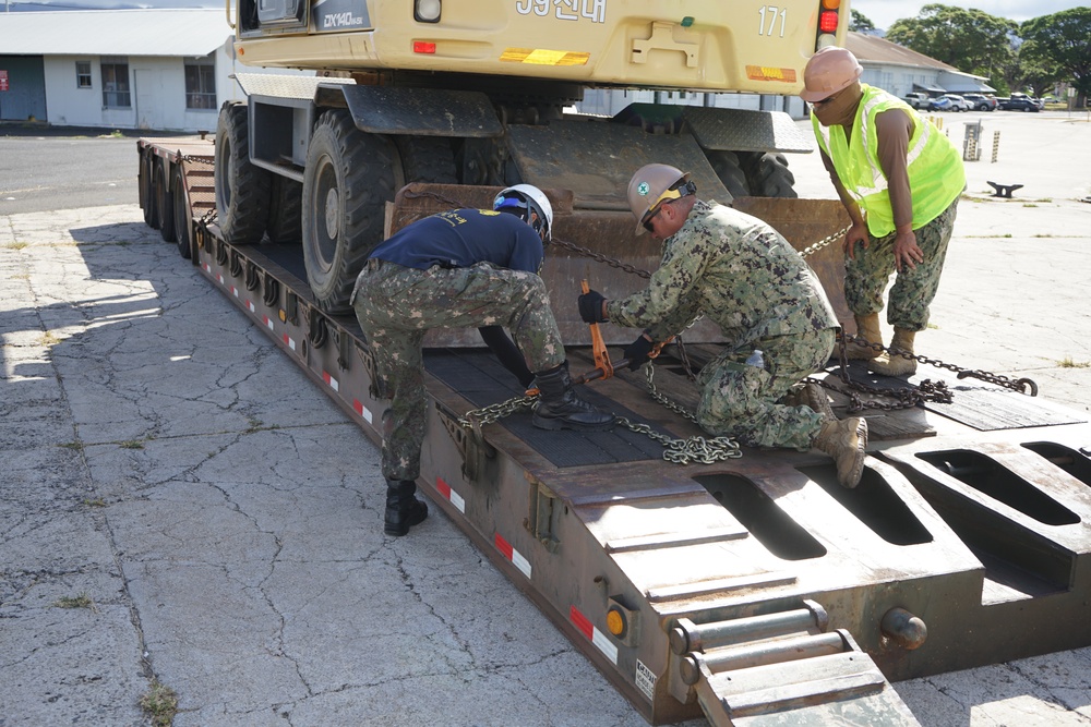 Seabees Repair Ford Island Pier