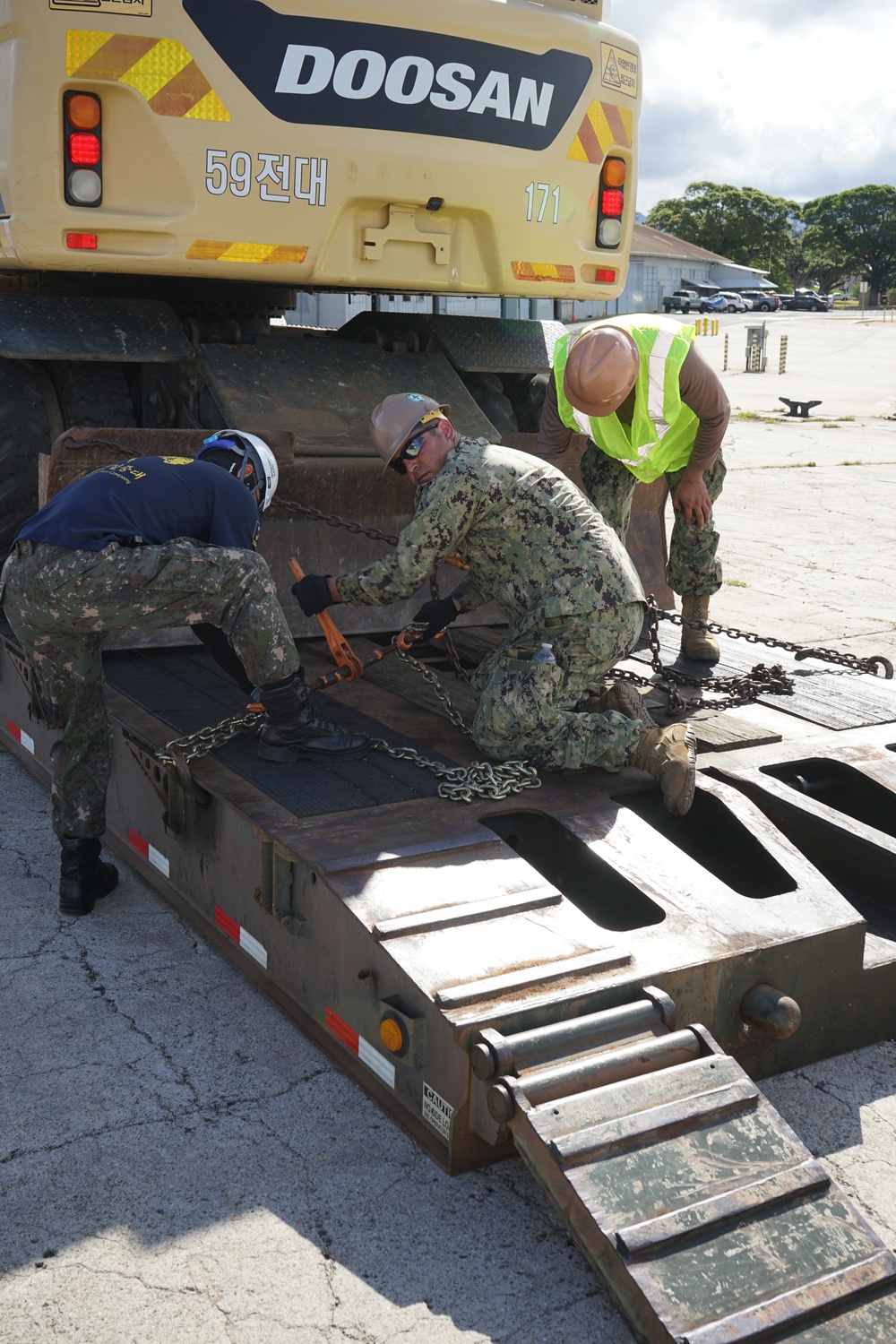 Seabees Repair Ford Island Pier