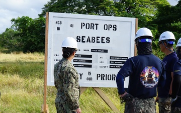 Seabees Repair Ford Island Pier