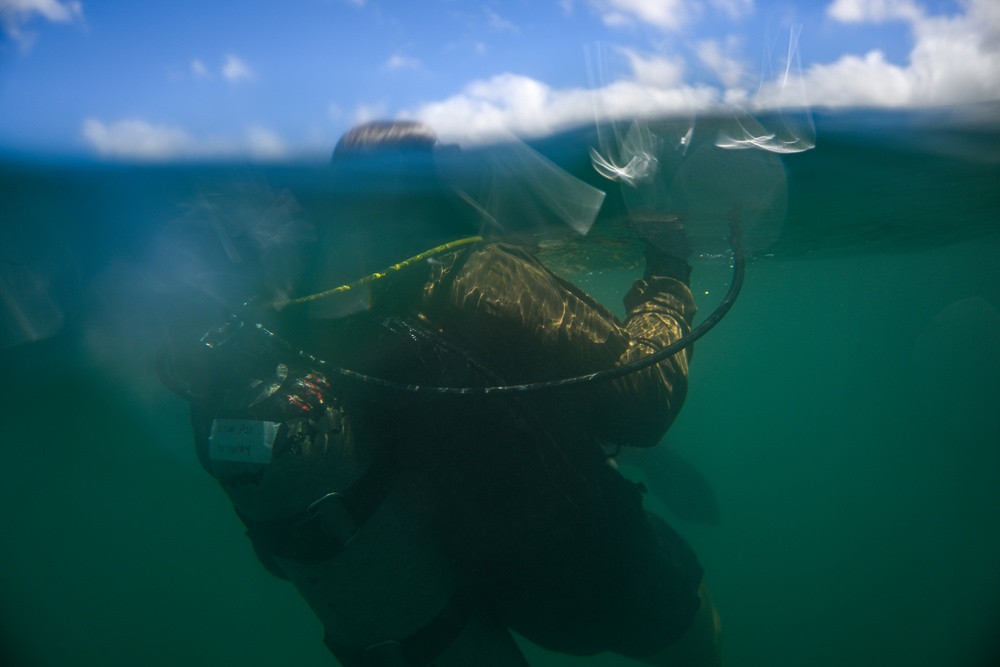 DVIDS - Images - U.S., Canadian divers scan the USS Utah Memorial ...