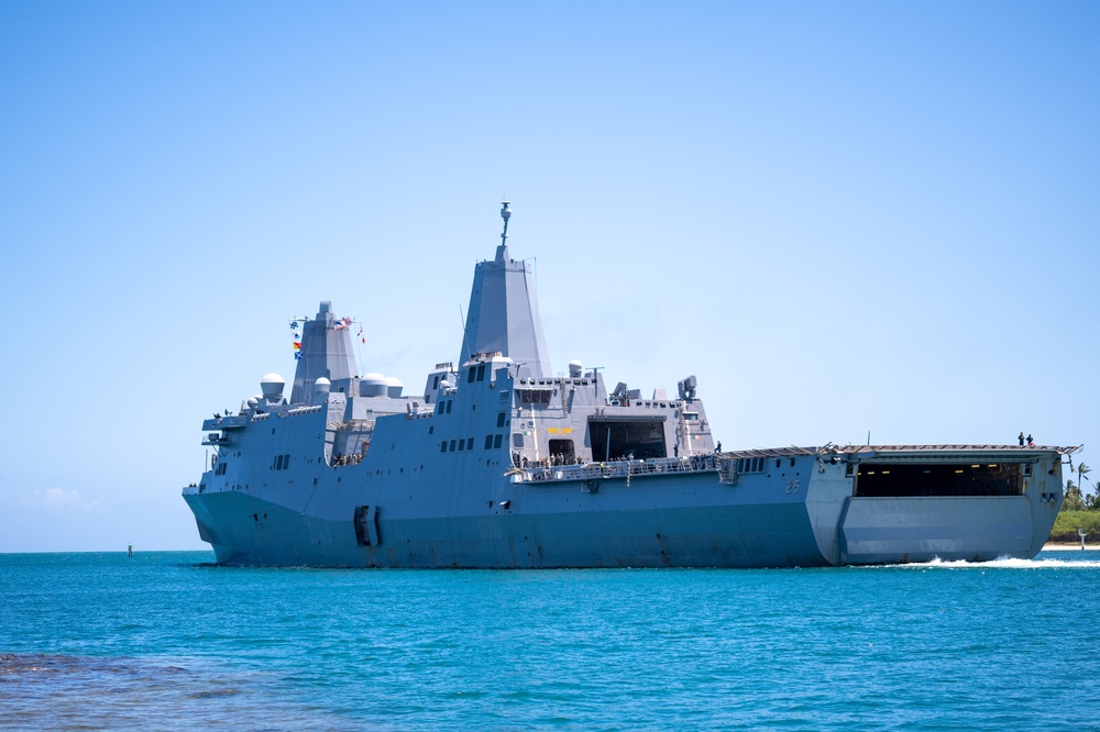 RIMPAC 2024: USS Somerset departs Pearl Harbor, begins Force Integration phase