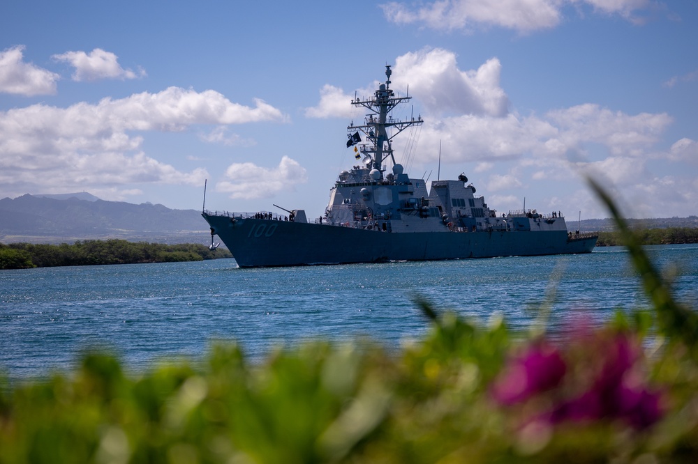 RIMPAC 2024: USS Kidd departs Pearl Harbor, begins Force Integration phase