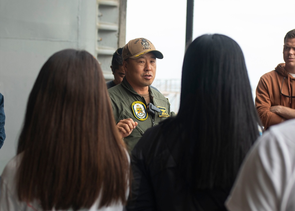 USS Tripoli Conducts Legal Tour