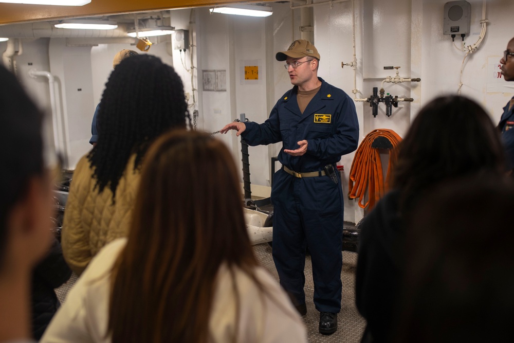 USS Tripoli Conducts Legal Tour