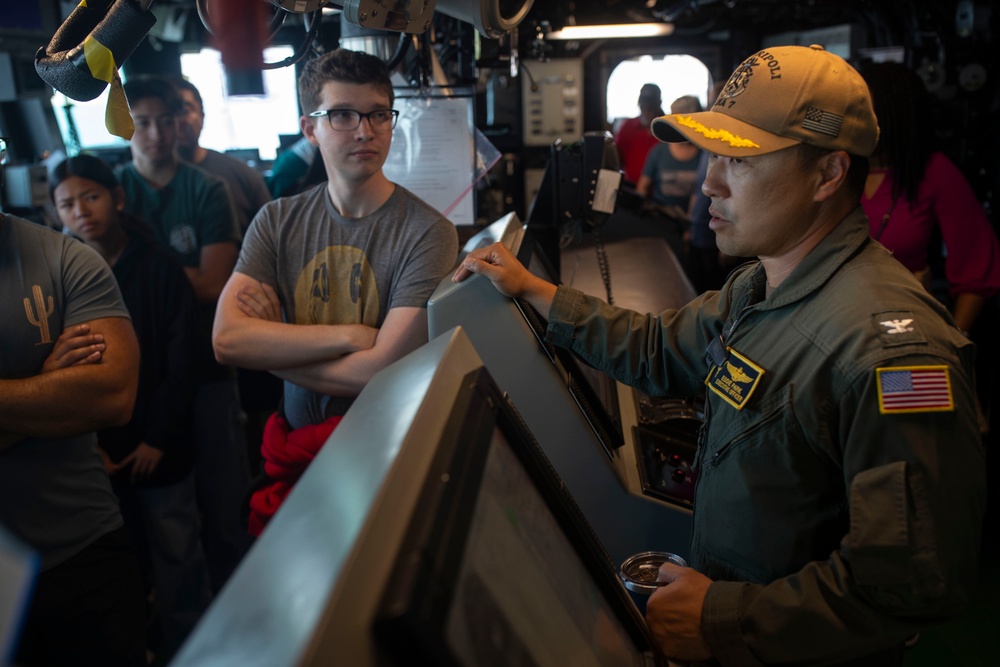 DVIDS - Images - USS Tripoli Conducts Legal Tour [Image 4 of 7]