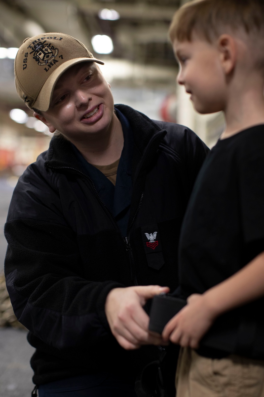 USS Tripoli Hosts Family Day