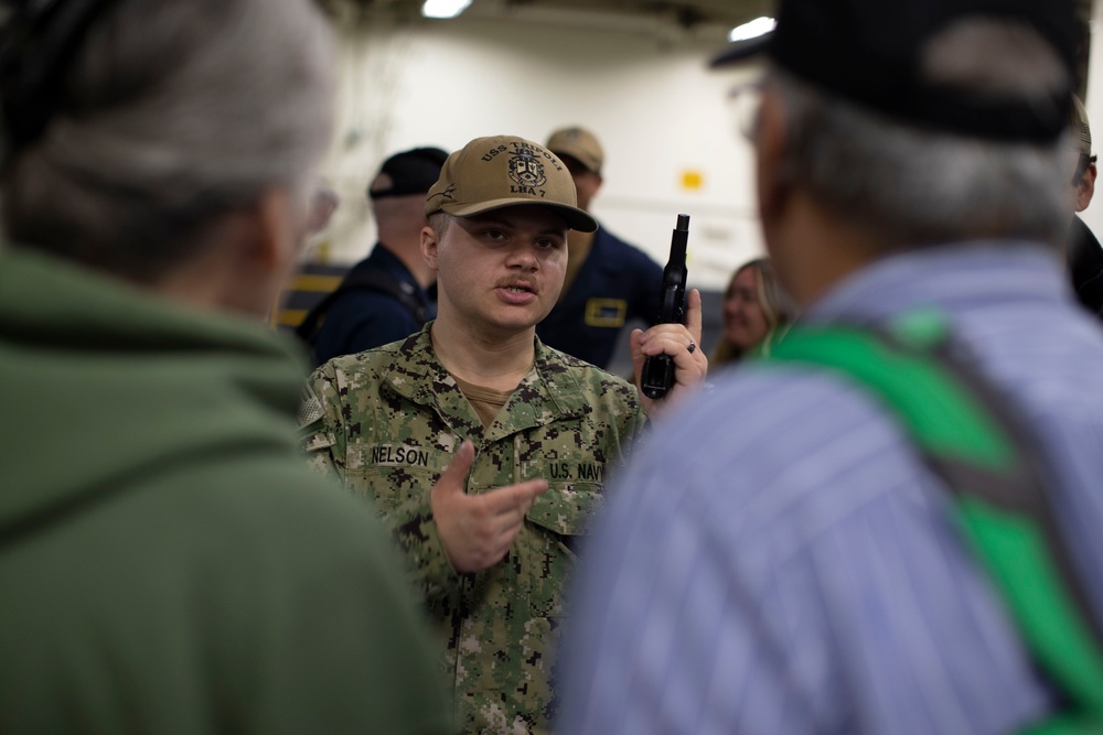 USS Tripoli Hosts Family Day