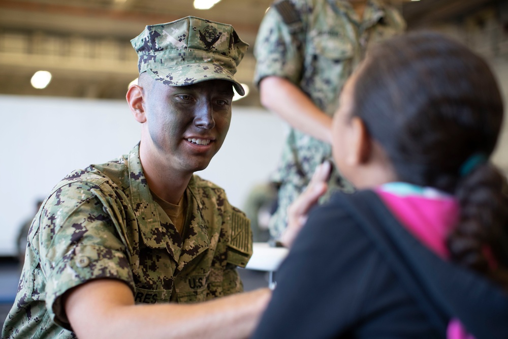 USS Tripoli Hosts Family Day