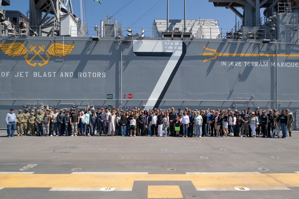 USS Tripoli Hosts Family Day