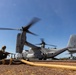 MRF-D 24.3: Marines rehearse air delivery from MV-22B Osprey