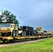 Fort McCoy supports second major rail movement in 2024 with return of Wisconsin National Guard equipment, vehicles