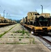 Fort McCoy supports second major rail movement in 2024 with return of Wisconsin National Guard equipment, vehicles