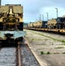 Fort McCoy supports second major rail movement in 2024 with return of Wisconsin National Guard equipment, vehicles