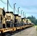 Fort McCoy supports second major rail movement in 2024 with return of Wisconsin National Guard equipment, vehicles