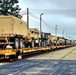 Fort McCoy supports second major rail movement in 2024 with return of Wisconsin National Guard equipment, vehicles