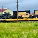 Fort McCoy supports second major rail movement in 2024 with return of Wisconsin National Guard equipment, vehicles