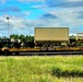 Fort McCoy supports second major rail movement in 2024 with return of Wisconsin National Guard equipment, vehicles