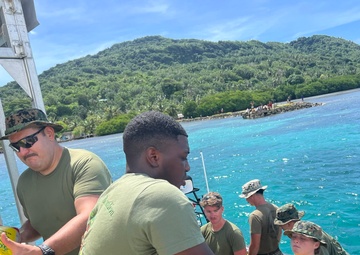 Koa Moana 24: U.S. Marines and Sailors Support Humanitarian Aid Efforts in Chuuk