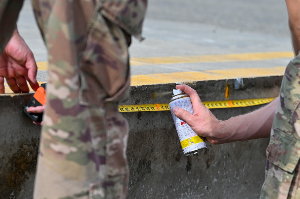 155th Civil Engineering Squadron deployment for training at Yokota Air Base