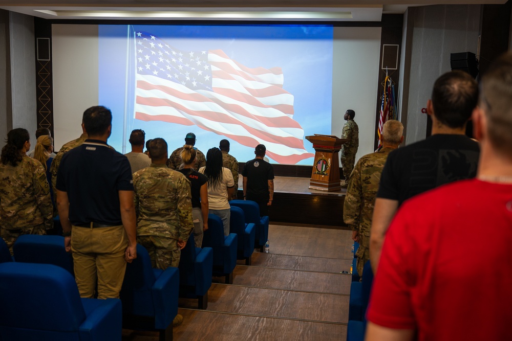 Soldiers celebrate Juneteenth