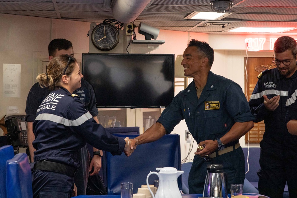 USS Paul Ignatius (DDG 117) Cross Pollination with French Allies