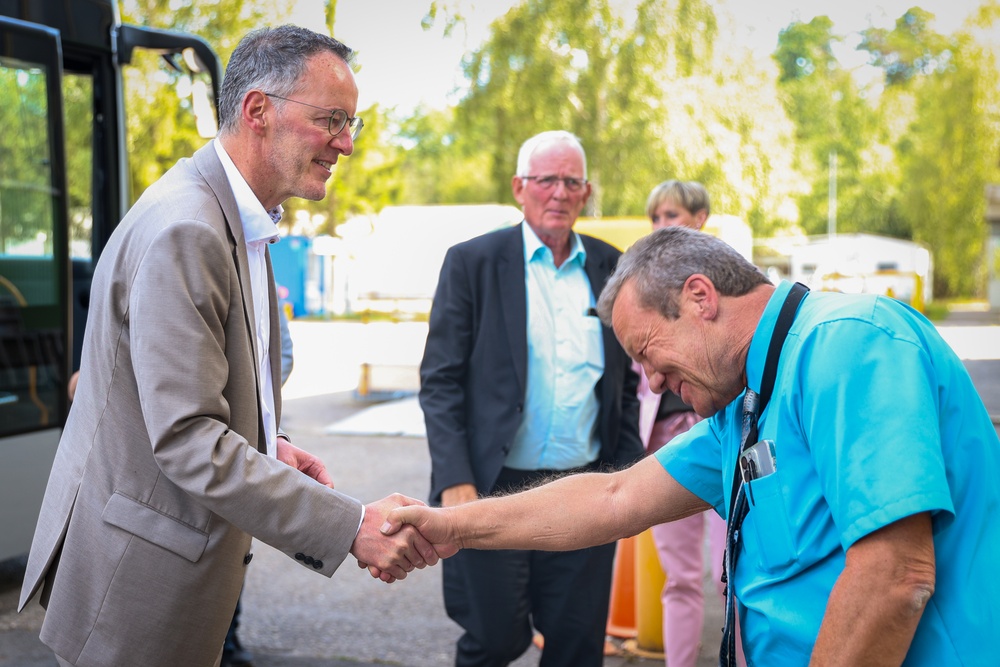 Rheinland-Pfalz State Minister Michael Ebling Visit