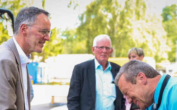 Rheinland-Pfalz State Minister Michael Ebling Visit