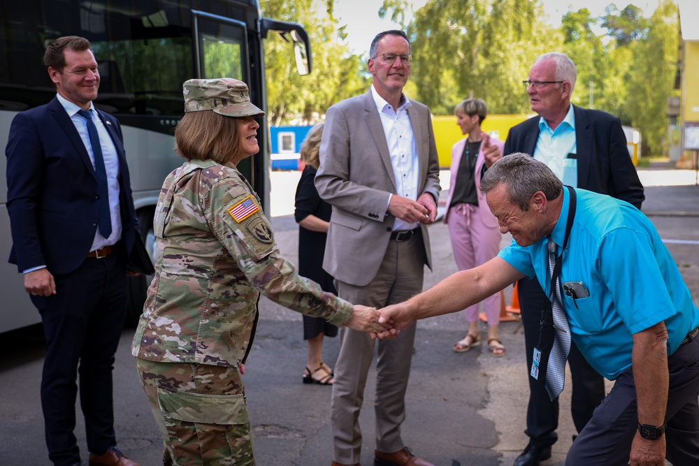 Rheinland-Pfalz State Minister Michael Ebling Visit